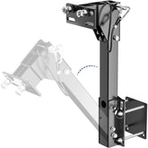 Safoner Tilt Forward RV Spare Tire Carrier Trailer Spare Tire Mount