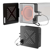 RV Aluminum Bumper End Cap - Bumper Plug Cover for 4" Camper Bumpers 2 Pack