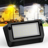 Dual Color Aluminum Waterproof RV LED Porch Light Exterior