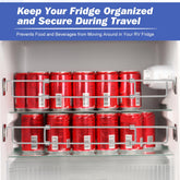RV Refrigerator Bars Adjustable Tension Rods 12.5-22.3"- 2 Pack