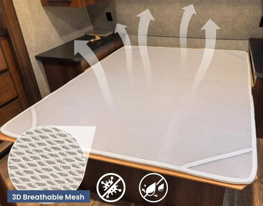 Why You Need an RV Mattress Underlay for Healthier, Drier Sleep on the Road