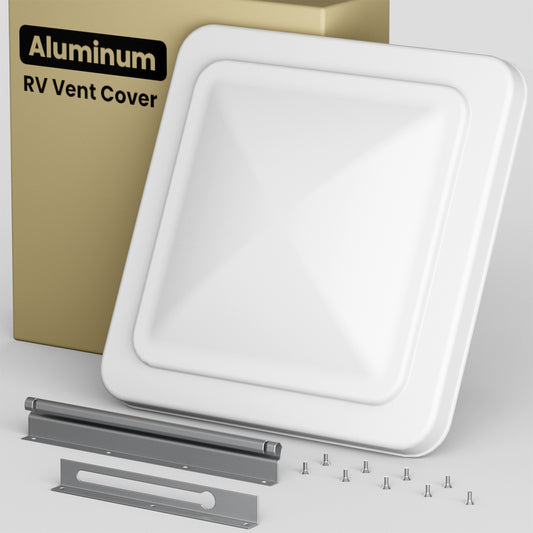 14x14 RV Roof Vent Cover Lid Aluminum Replacement 1300