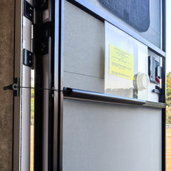 Aluminum RV Camper Screen Door Closer with Adjustable Tension - Upgrade Version