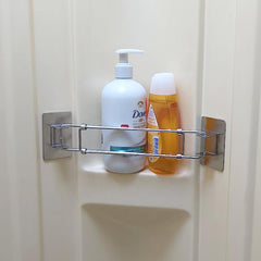 RV Shower Corner Storage Bar Stainless Steel