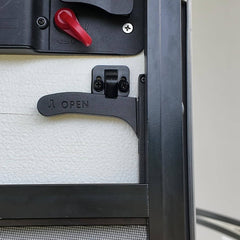 All Metal RV Camper Screen Door Latch Handle Kit Passenger Side