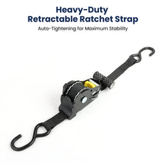 Safoner Heavy Duty Aluminum RV I-Beam Stabilizer Anti-Sway Camper Jack Adjustable Support