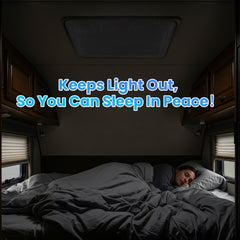 RV Vent Insulator 16x16 – Sun Blackout Cover Fits 14x14 Skylight