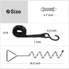 Heavy Duty RV Awning Tie Down Kit Anchors