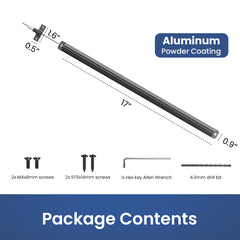 Aluminum RV Camper Screen Door Closer with Adjustable Tension - Upgrade Version