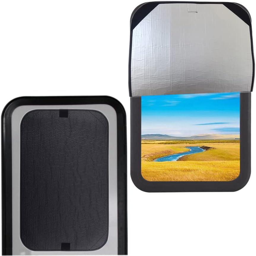 RV Door Window Shade Blackout Privacy Cover 16x25 Inch