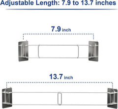 RV Shower Corner Storage Bar Stainless Steel