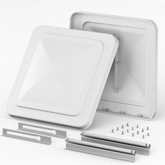 14x14 RV Roof Vent Cover Lid Aluminum Replacement