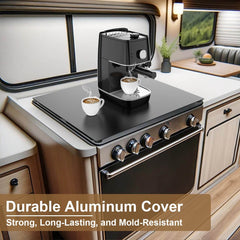 Aluminum RV Stove Top Cover