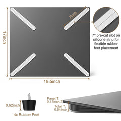 Aluminum RV Stove Top Cover