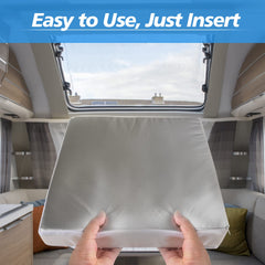 Foam-Padded Waterproof RV Skylight Insulator 14x14