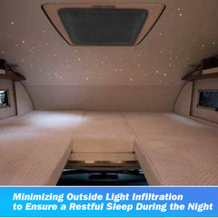 RV Vent Insulator 16x16 – Sun Blackout Cover Fits 14x14 Skylight