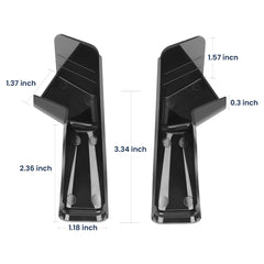 RV Rain Gutter Spout Extenders 4PCs Set