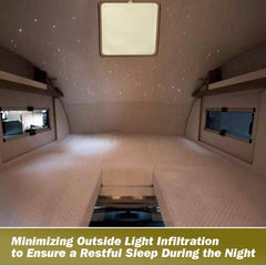 Waterproof RV Vent Camper Skylight Insulator 14"x22" 1-Pack
