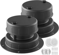 RV Plumbing Roof Vent Aluminum Cap Kit