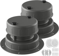 RV Plumbing Roof Vent Aluminum Cap Kit