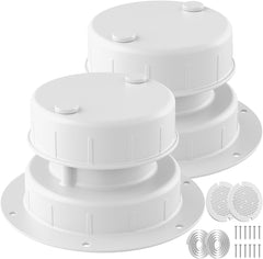 RV Plumbing Roof Vent Aluminum Cap Kit